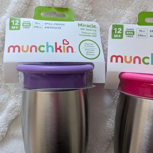 Munchkin 360 Miracle Sippy Cup Set. Toddlers Cups - Picture 5 of 8